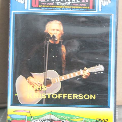 Kris Kristofferson Live Dvd`er Selges samlet.