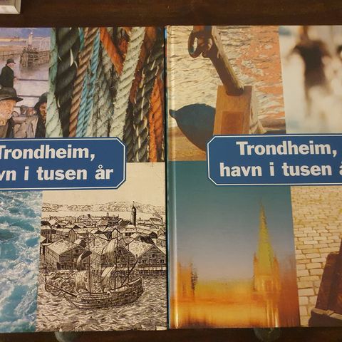 Trondheim, havn i tusen år. Komplett verk i 2 bind