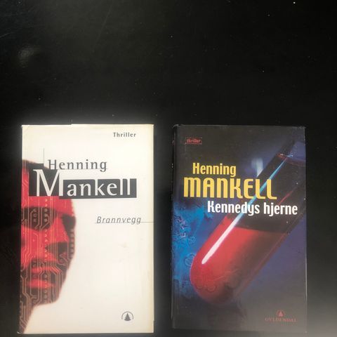 Diverse Henning Mankell bøker