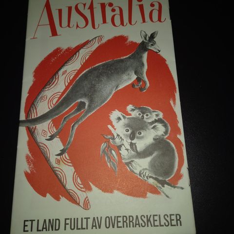 Australia Fra 1968- Bokhefte- Utgitt av Australske Myndigheter- SJELDENT!