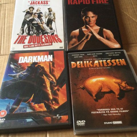 delikatessen - darkman - dudesons.  - Grease 1-2     Norske tekster