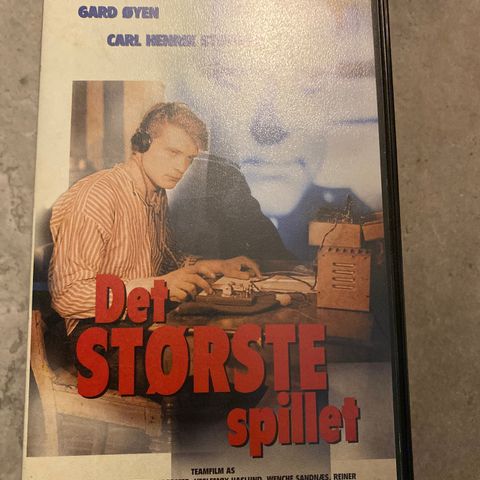 Det største spillet. Vhs