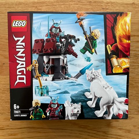 Ny/Uåpnet LEGO Ninjago 70671 Lloyds reise