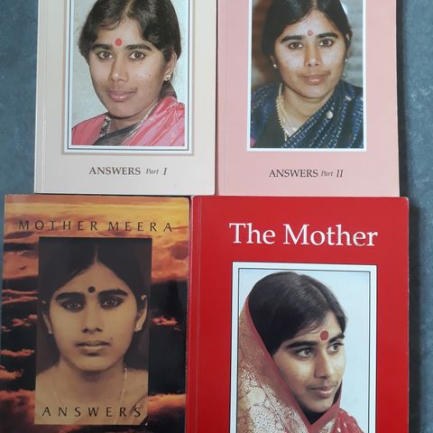 Spirituelle bøker om Mother Meera (4 bøker samlet for 20,-)