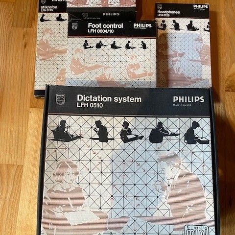 Philips diktafon-system fra 1990-tallet