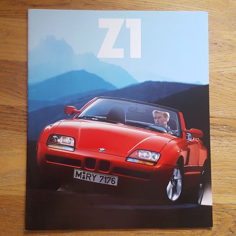 Brosjyre BMW Z1 1991