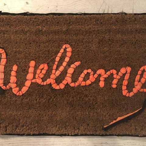 Banksy - Welcome mat