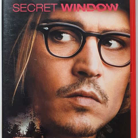 DVD "Secret Window" Johnny Depp 2004 💥 Kjøp 4for100,-