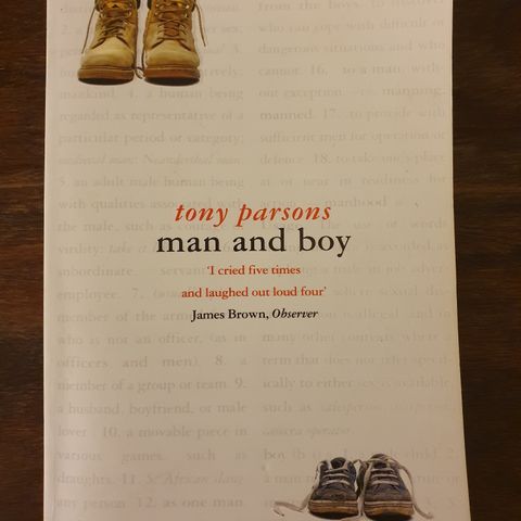 Man and boy. Tony Parsons