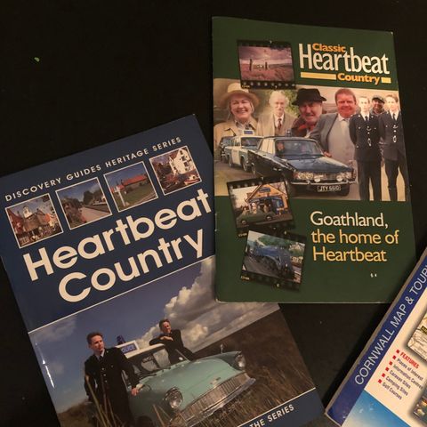 Heartbeat Country hefte (2 stk) + Cornwall visitors’ map