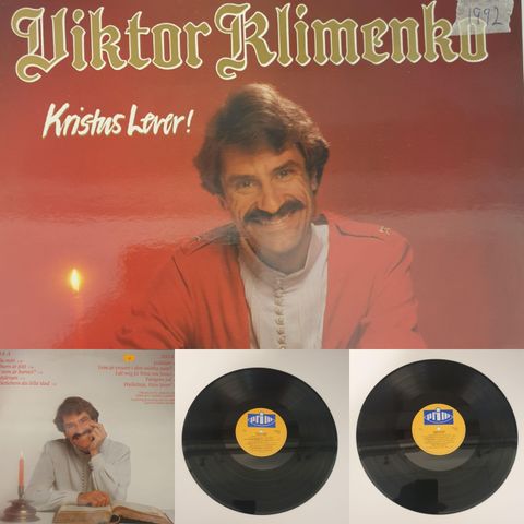 VINTAGE/RETRO LP-VINYL "VIKTOR KLIMENKO/KRISTUS LEVER 1982"