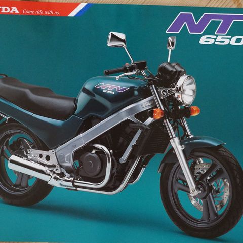 Honda NTV 650 brosjyre