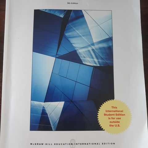 Fundamentals of Corporate Finance 9th edition, Brealey Myers Marcus