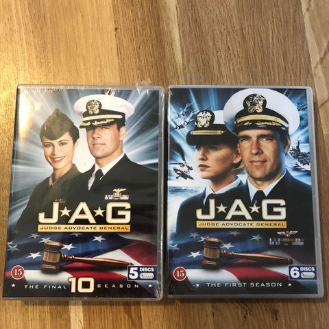 DVD - JAG - Judge Advocate General - serie 1 og 10