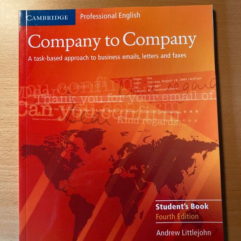 Company to company student’s book