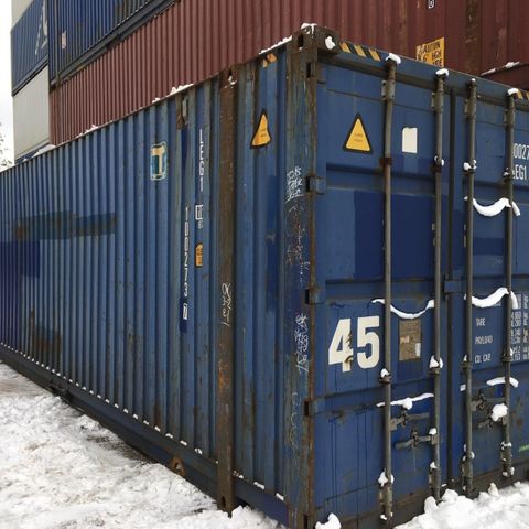 PÅ LAGER: Brukte 45 ft HCPW Container. Oslo