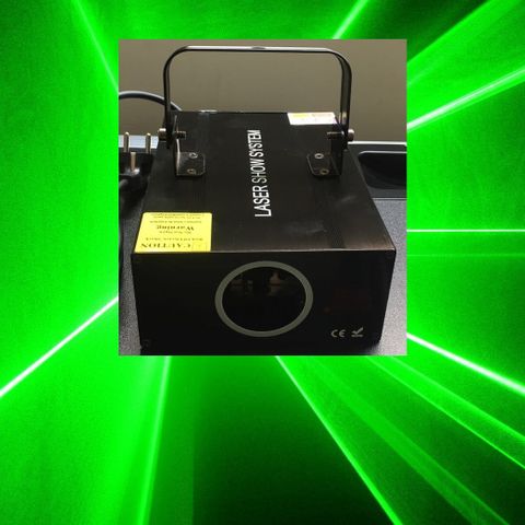 Grønn laser 100 mW 650nm