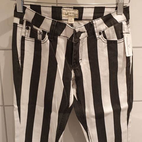 Pinstripe jeans fra Windsor str 34