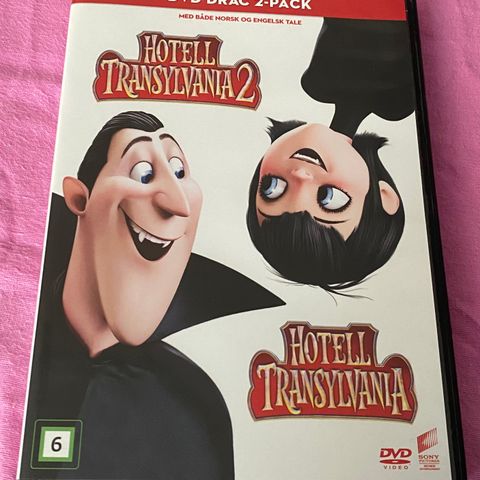 Hotell Transylvania 1 og 2 (DVD - SOM NY)