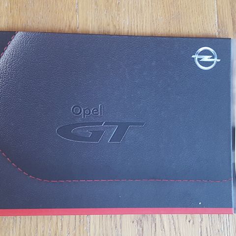 Brosjyre Opel GT 2008