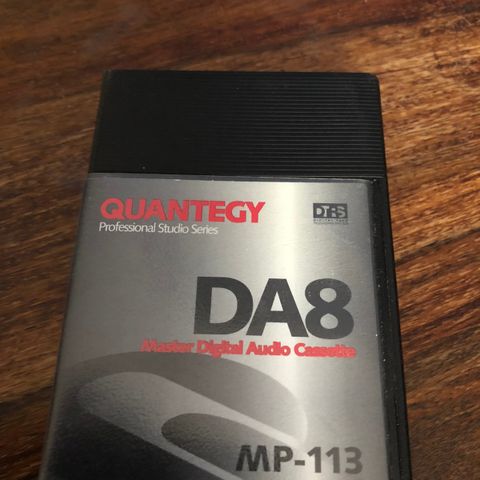 DA8 master digital audio casett