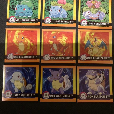 Pokemon Artbox Sticker Series 1 - Priser i annonsen