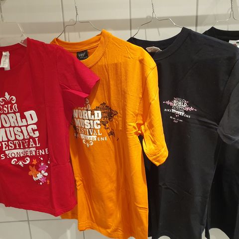 Oslo World Music Festival T-shirts str S