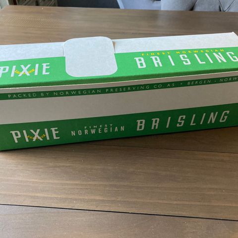 Pixie Norwegian Preserving Brisling Iddis Eske NY Landhandel