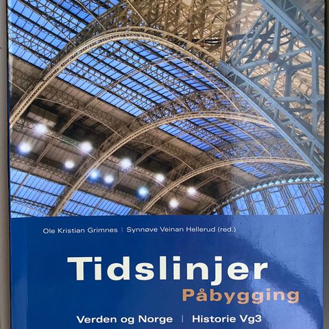 Lærebok til historie påbygg: Tidslinjer