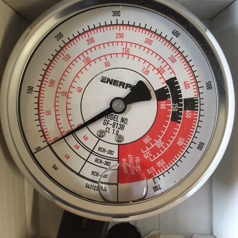 Enerpac  manometer, ubrukt