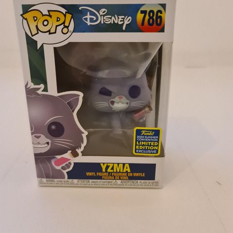 Yzma emperors new groove funko pop figur disney limited edition convention