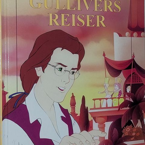 2 GULLIVERS REISER BARNEBØKER.