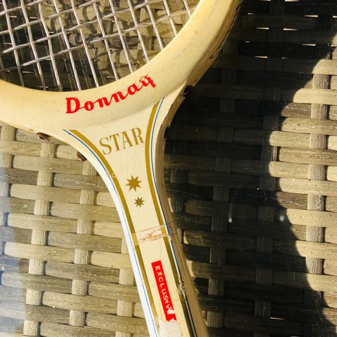 Donnay Star tennisracket fra 1960-tallet