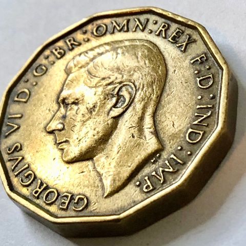 3 Pence 1937 (Three Pence)