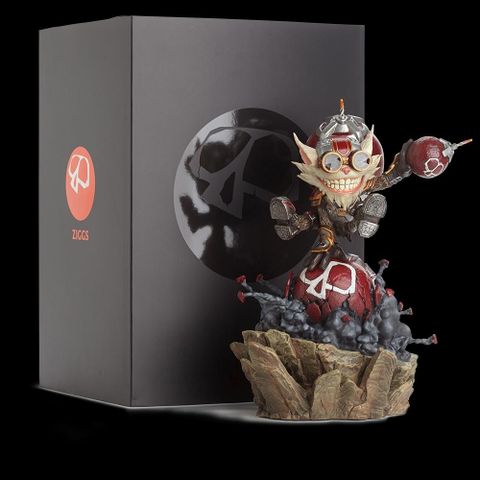 Ziggs statue Riot League of Legends ønskes kjøpt