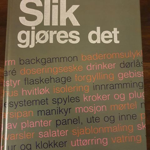 Slik gjøres det. Det Beste A/S