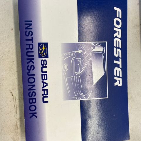 Subaru Forester instruksjonsbok 2002-2005mod.