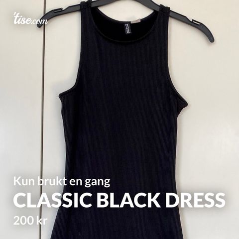 Classic Black Dress