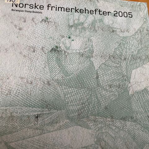 norske frimerkehefter 2005