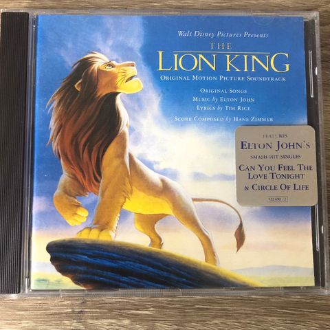 Walt Disney The Lion King CD (Engelsk) ELTON JOHN