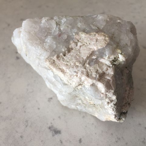 Geological Sample: Quartz-Feldspar Intergrowth