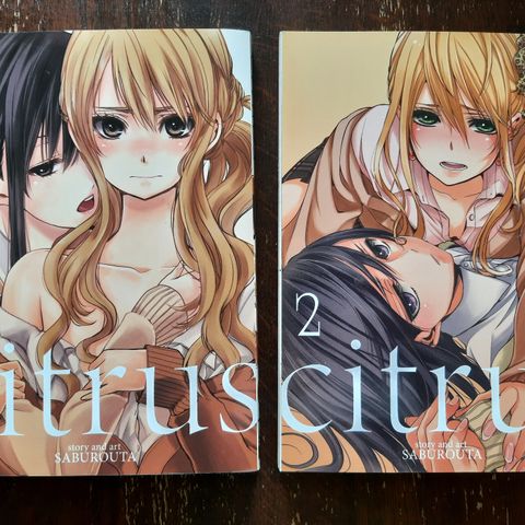 Citrus manga volume 1-2 (Shoujo ai/Yuri)