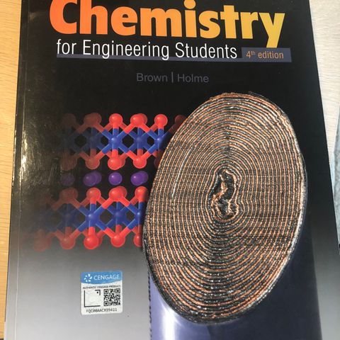 Chemistry for engineering students