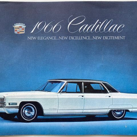 1966 Cadillac brosjyre