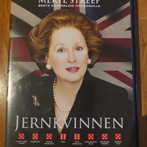 Jernkvinnen (DVD, norsk tekst, Meryl Streep)