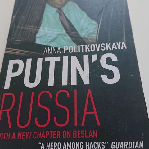 Ulest bok. Putins Russia, på enkelsk.