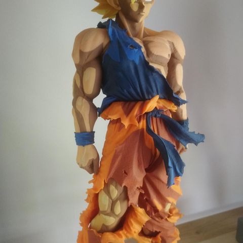 Dragon Ball Z Super Master Stars Piece Manga Dimensions Super Saiyan Goku