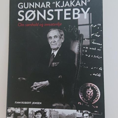 Gunnar "Kjakan" Sønsteby.
