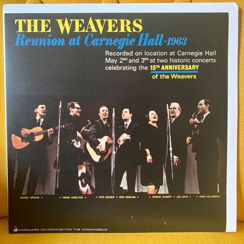 The Weavers - Reunion At Carnegie Hall 1963 Classic Records 5x45RPM 200g