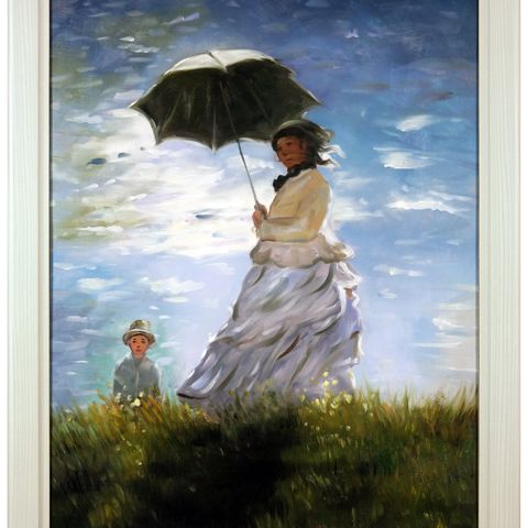 Håndmalt oljemaleri - Repro av Cloude Monet